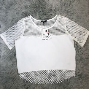 Kiind Of ‘Taylor’ Mesh Top